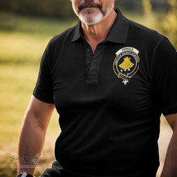 ScotsTee Shop Scottish Pringle Clan Crest Tartan In Me Scotland In My Bone Soft Cotton Polo Shirts