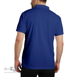 ScotsTee Shop Scottish MacKay Clan Scottish Clans Crest Soft Cotton Polo Shirt