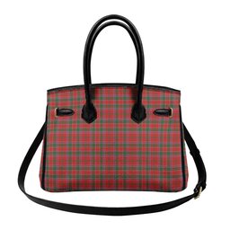Scottish Dalziel Tartan Lock Tote Handbag Women's Purse