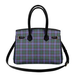 Scottish Guthrie Modern Tartan Lock Tote Handbag Women's Purse