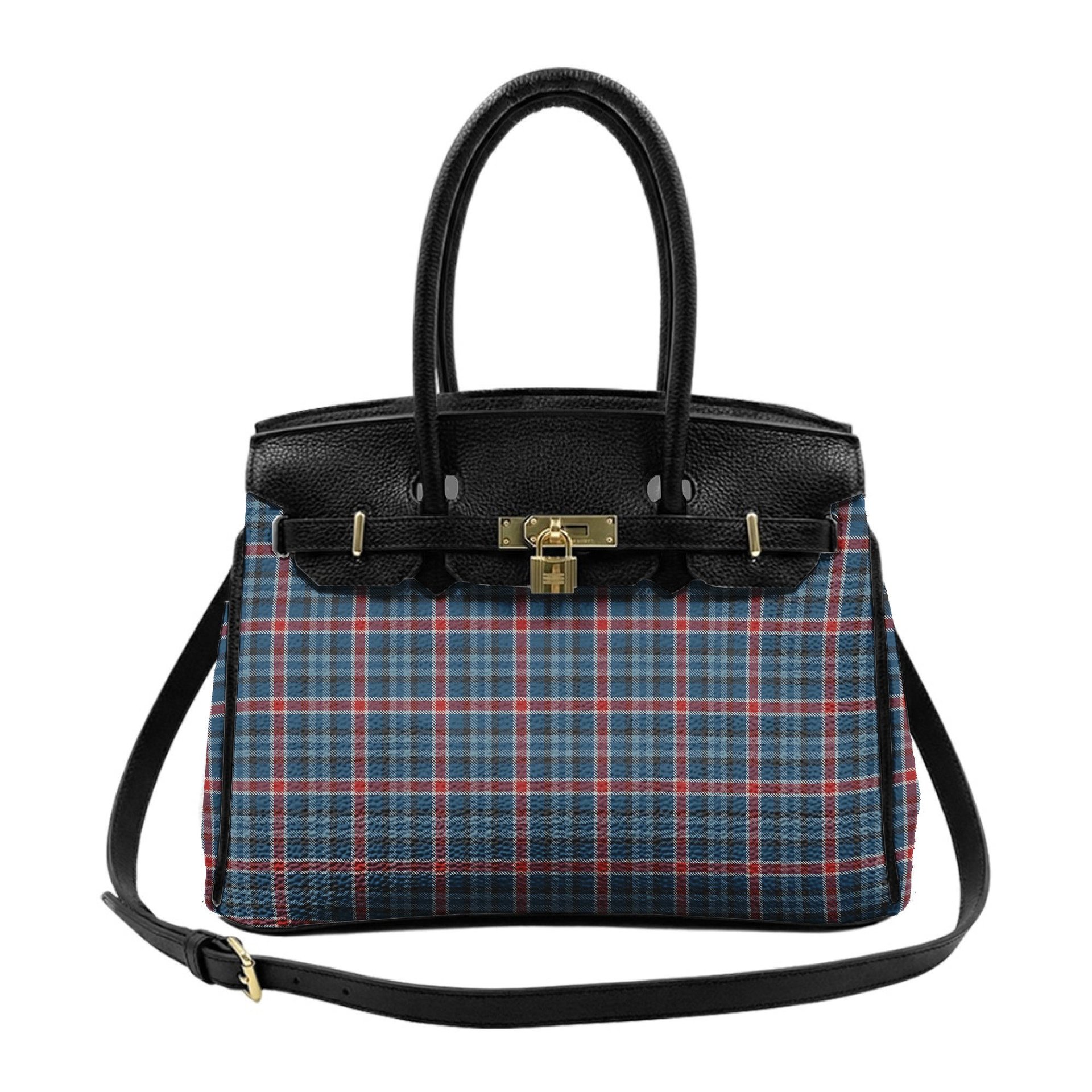 Scottish Gandy of Myrton Tartan Lock Tote Handbag Women's Purse
