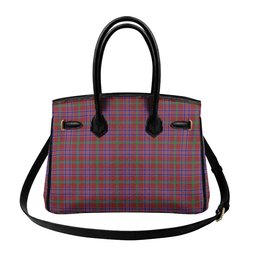 Scottish MacNiven Tartan Lock Tote Handbag Women's Purse