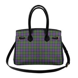 Scottish MacBrayne Tartan Lock Tote Handbag Women's Purse