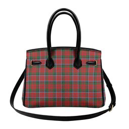 Scottish MacCracken Tartan Lock Tote Handbag Women's Purse
