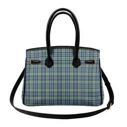Scottish MacKinlay Ancient Tartan Lock Tote Handbag Women's Purse