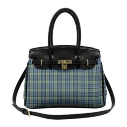 Scottish MacKinlay Ancient Tartan Lock Tote Handbag Women's Purse