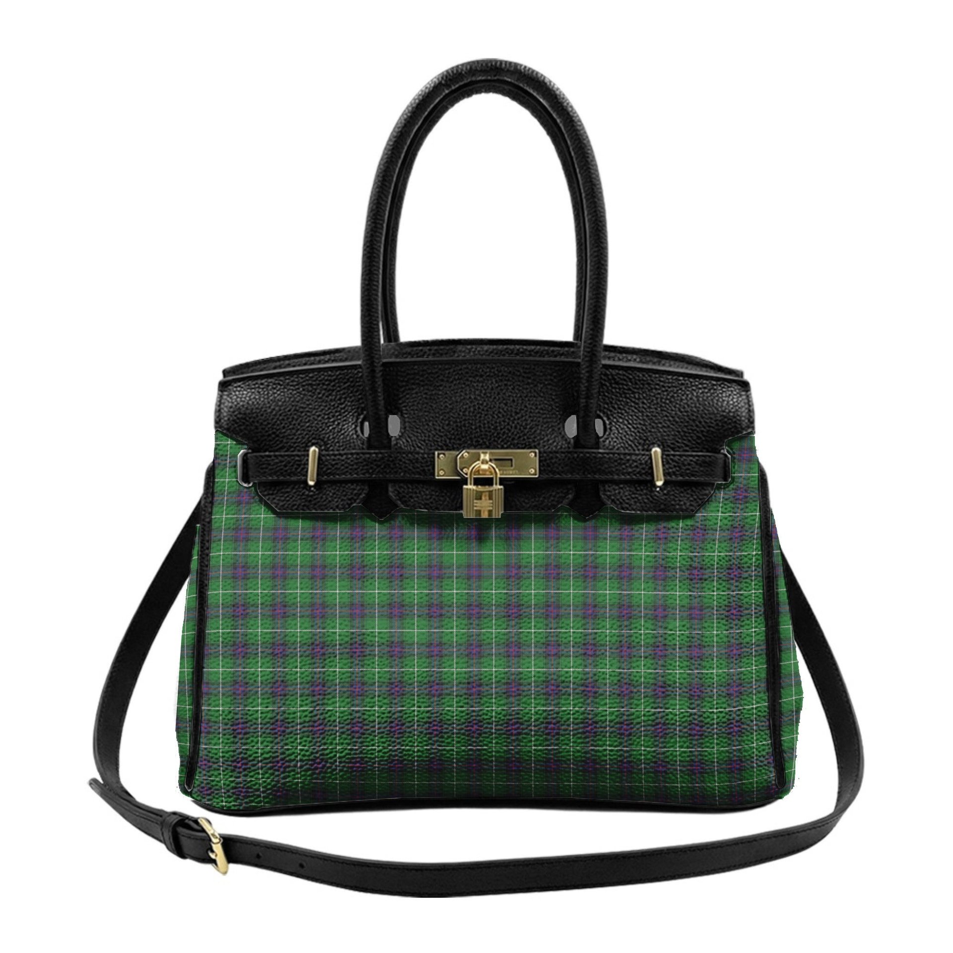 Scottish MacDonald of The Isles Tartan Lock Tote Handbag Women's Purse