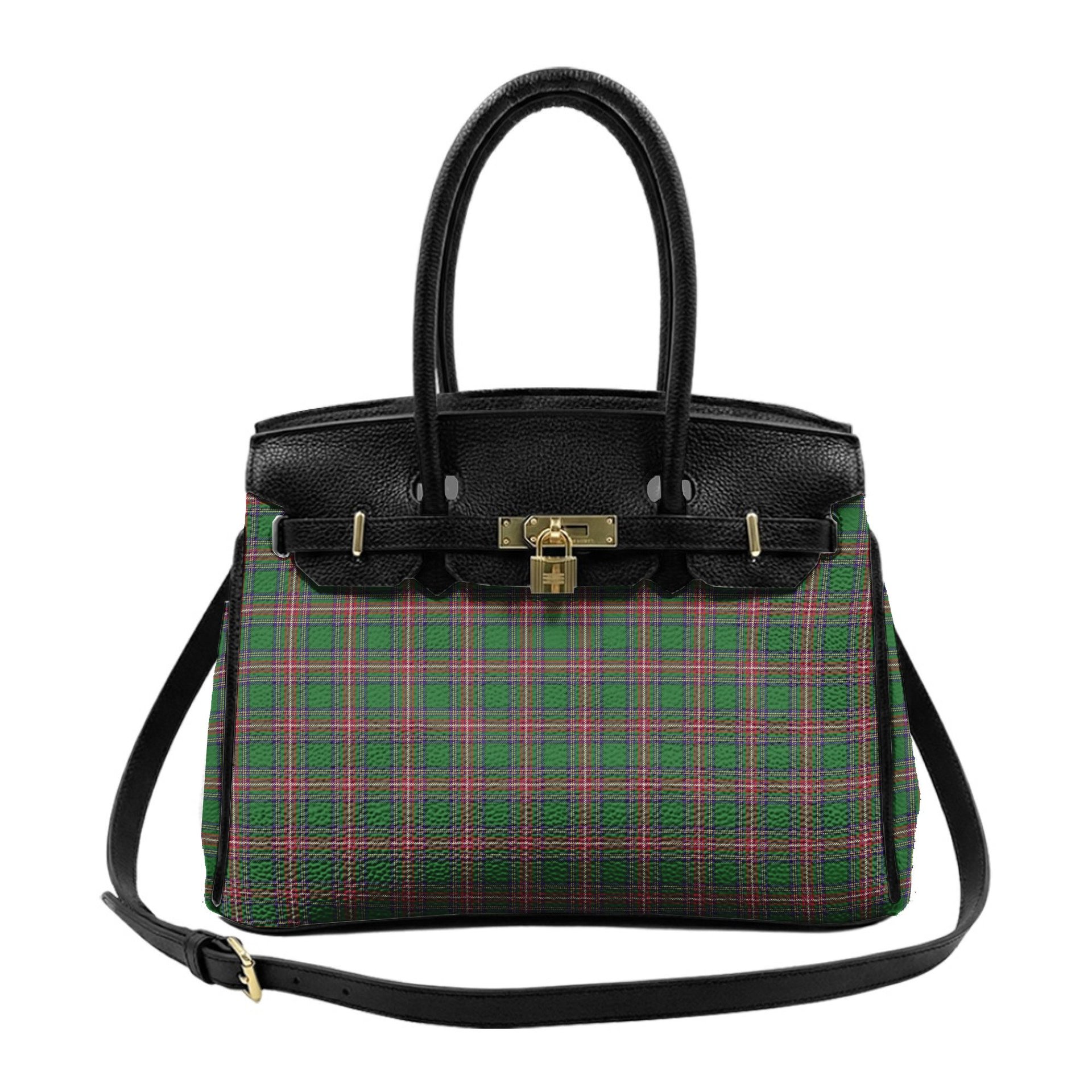 Scottish Seller Tartan Lock Tote Handbag Women's Purse