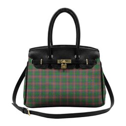 Scottish Seller Tartan Lock Tote Handbag Women's Purse