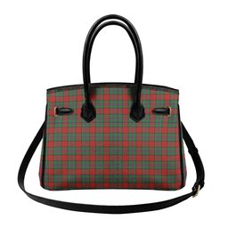 Scottish Plummer Tartan Lock Tote Handbag Women's Purse
