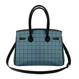 Scottish Marshall Tartan Lock Tote Handbag Women's Purse