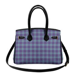 Scottish Patterson John Tartan Lock Tote Handbag Women's Purse