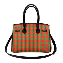Scottish Turnbull SC Tartan Lock Tote Handbag Women's Purse