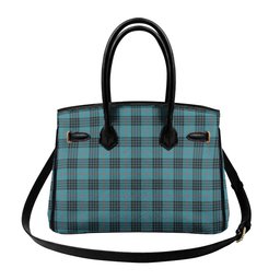 Scottish Morgan Ancient Tartan Lock Tote Handbag Women's Purse