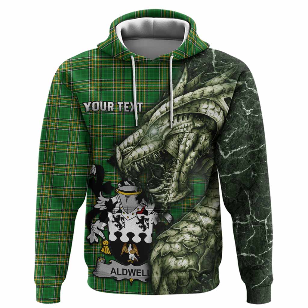 Aldwell Irish Clan Hoodie Irish Roots Dragon Soul