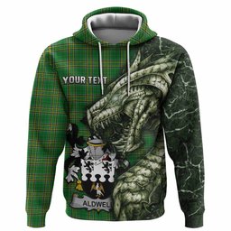Aldwell Irish Clan Hoodie Irish Roots Dragon Soul