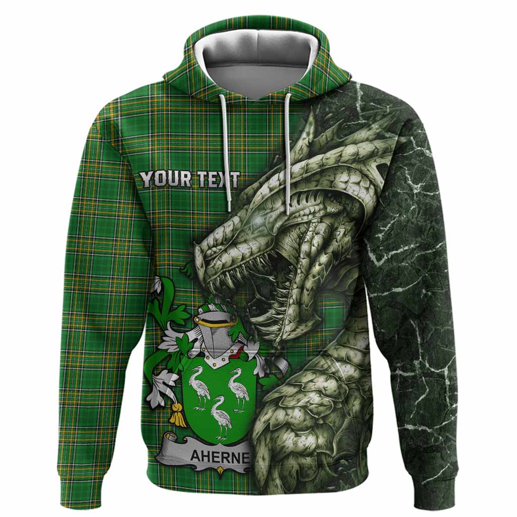 Aherne Irish Clan Hoodie Irish Roots Dragon Soul