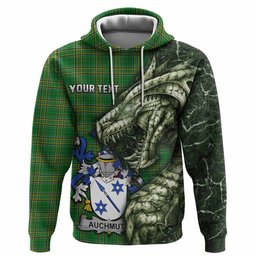 Auchmuty Irish Clan Hoodie Irish Roots Dragon Soul