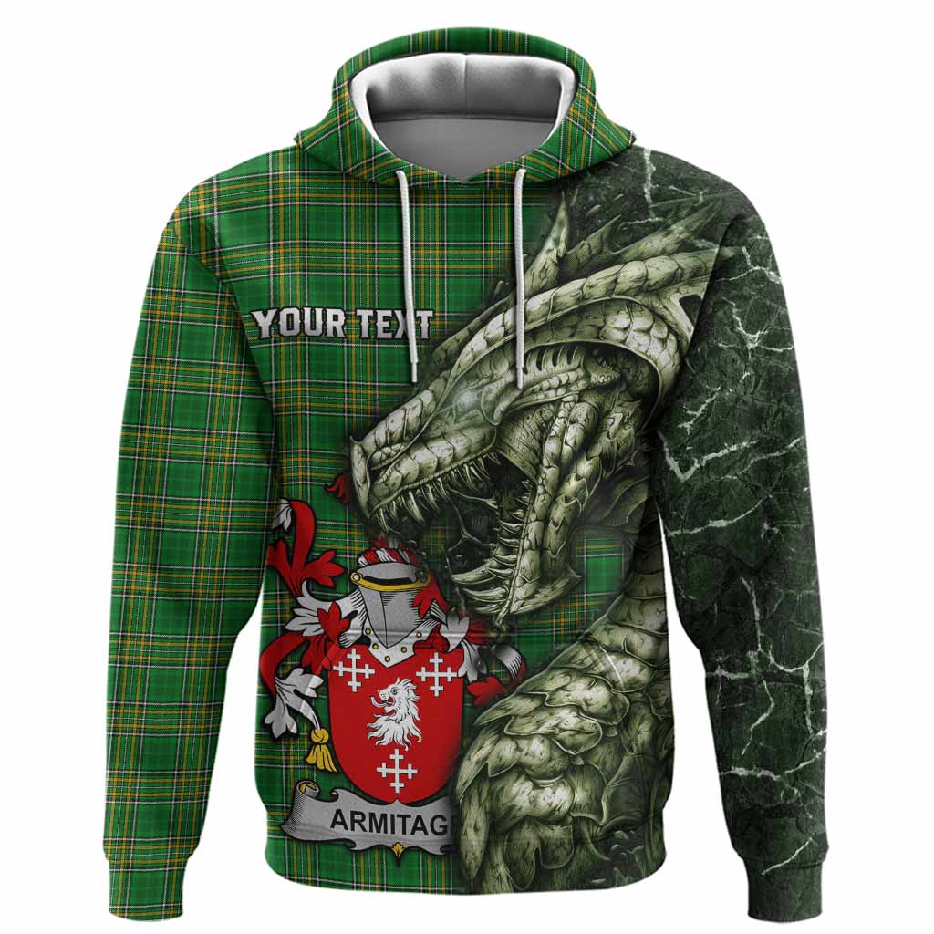 Armitage Irish Clan Hoodie Irish Roots Dragon Soul