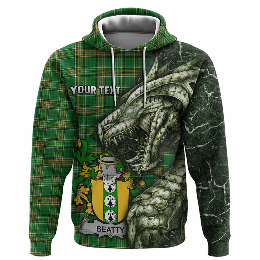 Beatty Irish Clan Hoodie Irish Roots Dragon Soul