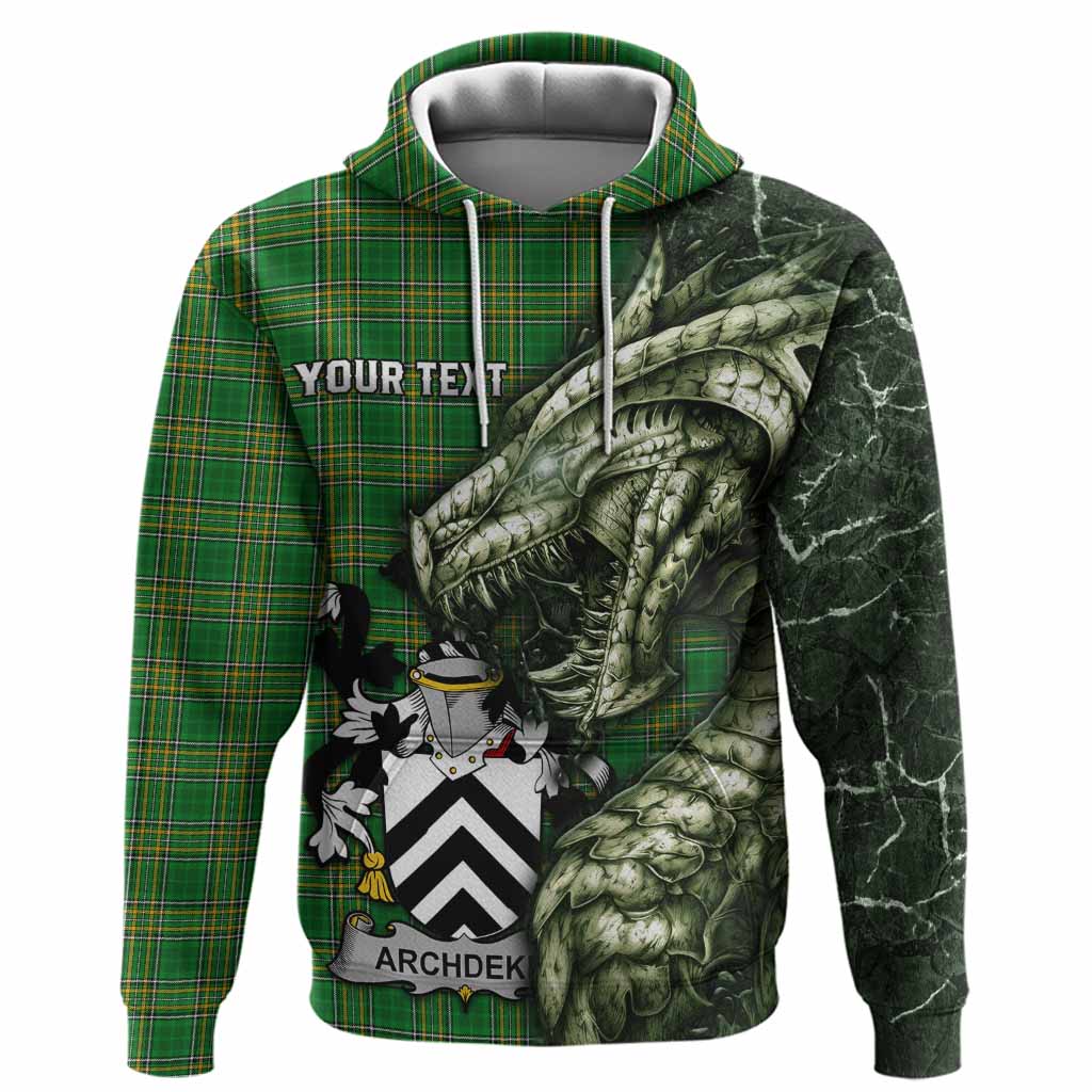 Archdekin Irish Clan Hoodie Irish Roots Dragon Soul