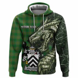 Archdekin Irish Clan Hoodie Irish Roots Dragon Soul