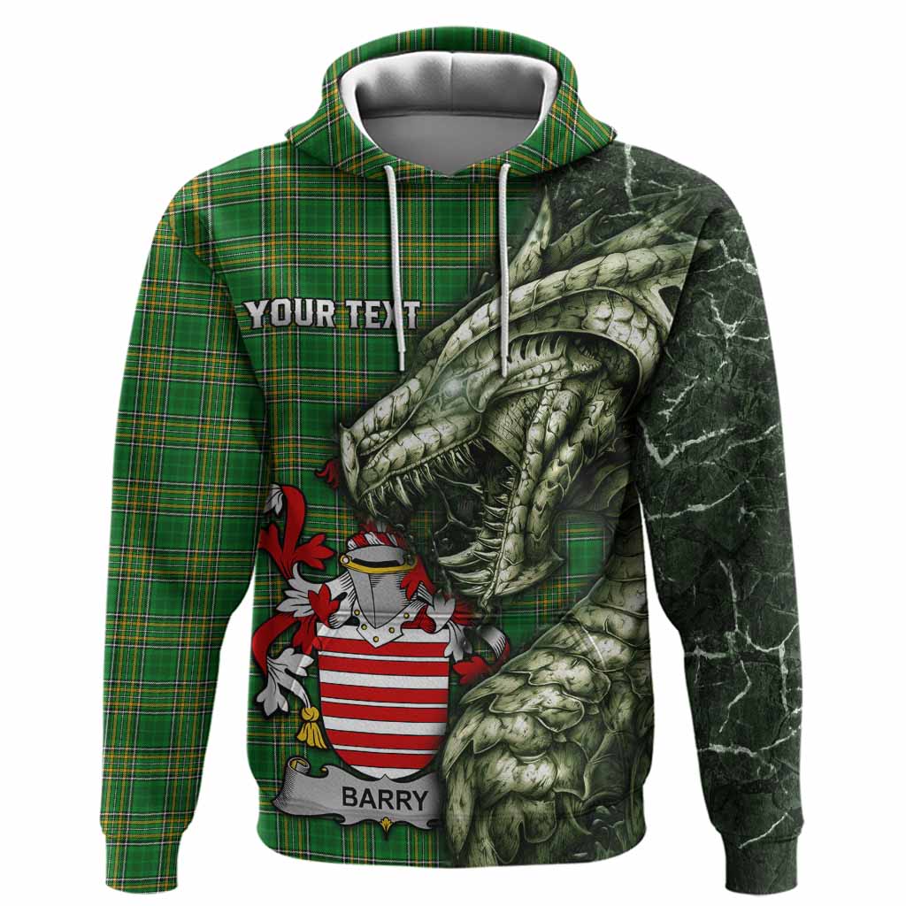 Barry Irish Clan Hoodie Irish Roots Dragon Soul