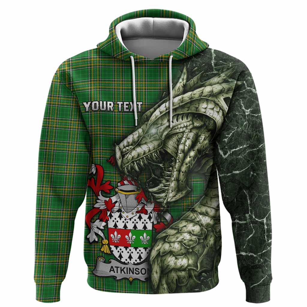 Atkinson Irish Clan Hoodie Irish Roots Dragon Soul