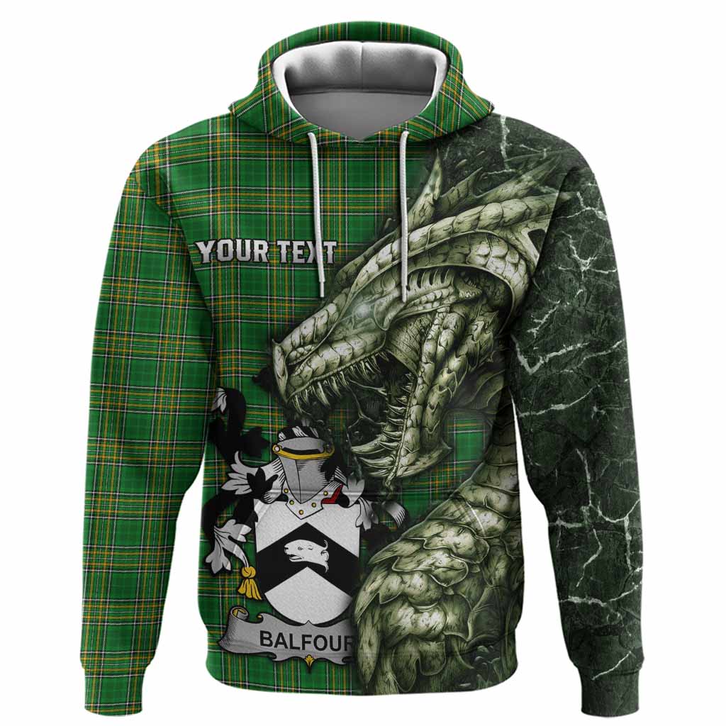 Balfour Irish Clan Hoodie Irish Roots Dragon Soul