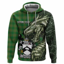 Balfour Irish Clan Hoodie Irish Roots Dragon Soul