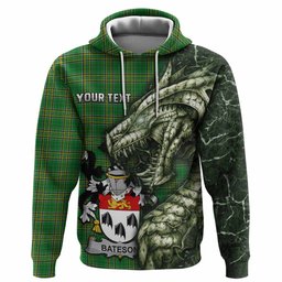 Bateson Irish Clan Hoodie Irish Roots Dragon Soul