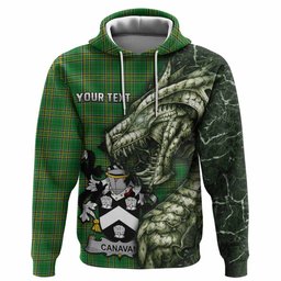 Canavan Irish Clan Hoodie Irish Roots Dragon Soul