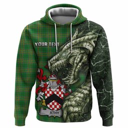 Athy Irish Clan Hoodie Irish Roots Dragon Soul