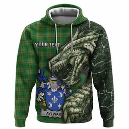 Aylward Irish Clan Hoodie Irish Roots Dragon Soul