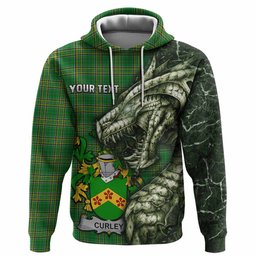 Curley Irish Clan Hoodie Irish Roots Dragon Soul