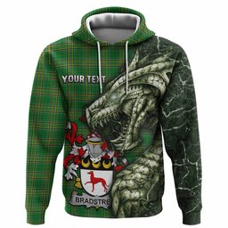Bradstreet Irish Clan Hoodie Irish Roots Dragon Soul