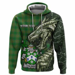 Colinson Irish Clan Hoodie Irish Roots Dragon Soul