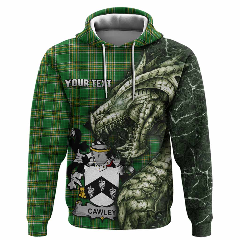 Cawley Irish Clan Hoodie Irish Roots Dragon Soul