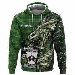 Cawley Irish Clan Hoodie Irish Roots Dragon Soul