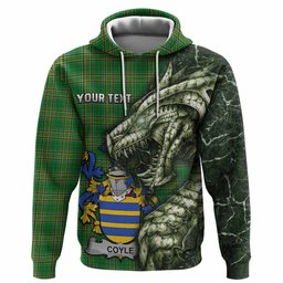 Coyle Irish Clan Hoodie Irish Roots Dragon Soul