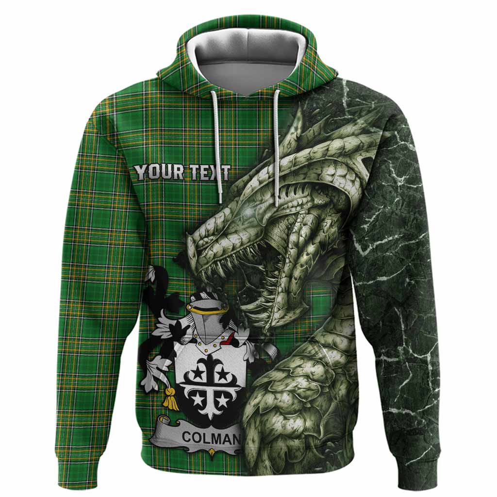 Colman Irish Clan Hoodie Irish Roots Dragon Soul