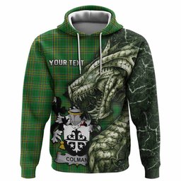 Colman Irish Clan Hoodie Irish Roots Dragon Soul