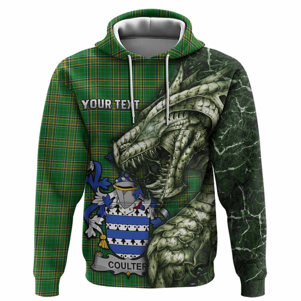 Coulter Irish Clan Hoodie Irish Roots Dragon Soul