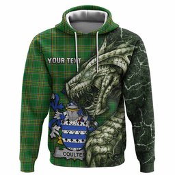 Coulter Irish Clan Hoodie Irish Roots Dragon Soul