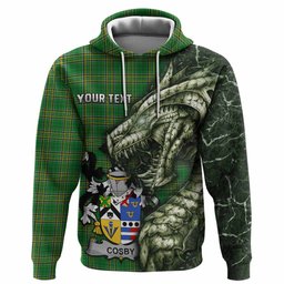 Cosby Irish Clan Hoodie Irish Roots Dragon Soul