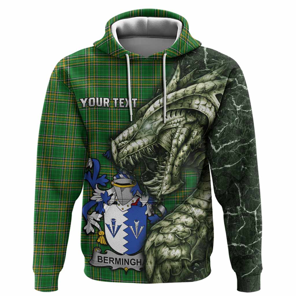 Bermingham Irish Clan Hoodie Irish Roots Dragon Soul
