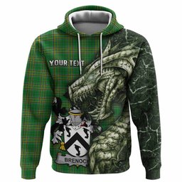 Brenock Irish Clan Hoodie Irish Roots Dragon Soul