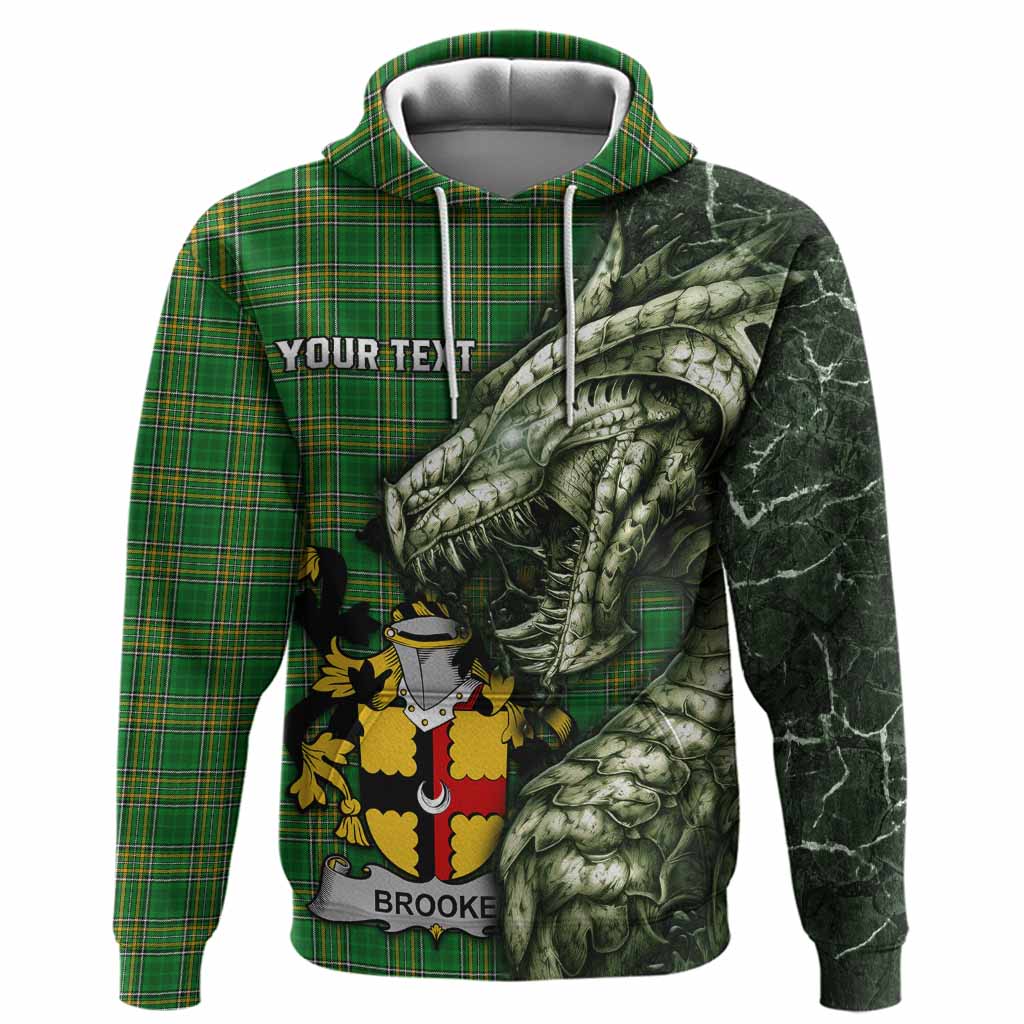 Brooke Irish Clan Hoodie Irish Roots Dragon Soul