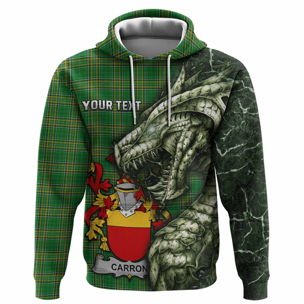 Carron Irish Clan Hoodie Irish Roots Dragon Soul