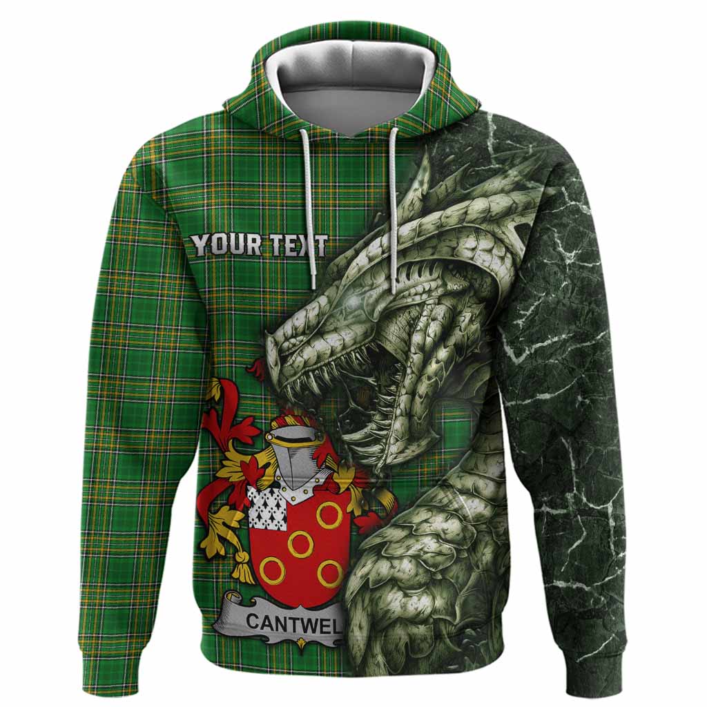 Cantwell Irish Clan Hoodie Irish Roots Dragon Soul